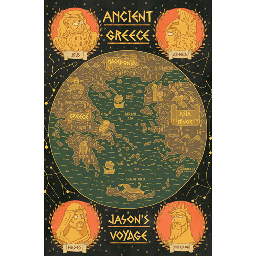 Jason's Voyage map